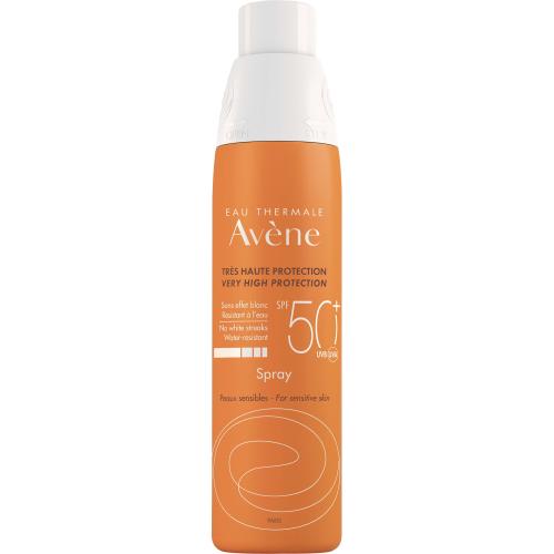 Avene Suncare Very High Protection Spray for Face & Body Spf50+, 200ml,Αντηλιακή Κρέμα Προσώπου, Σώματος με Πολύ Υψηλή Προστασία, για Ευαίσθητα Δέρματα